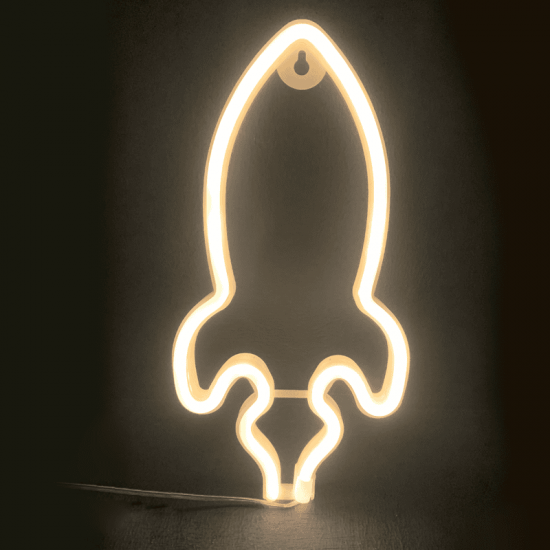 ΠΥΡΑΥΛΟΣ, 87 NEON LED ΛΑΜΠΑΚΙΑ ΜΕ ΜΠΑΤΑΡΙΑ (3xAA)/USB, WW, IP20, 13.5x2x27cm