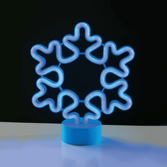 ^ ΧΙΟΝΟΝΙΦΑΔΑ, NEON LED ΛΑΜΠΑΜΠΑΤ(3xAA)/USB, ΜΠΛΕ, IP20, 21x8.5x25cm ^ ΧΙΟΝΟΝΙΦΑΔΑ, NEON LED ΛΑΜΠΑΜΠΑΤ(3xAA)/USB, ΜΠΛΕ, IP20, 21x8.5x25cm