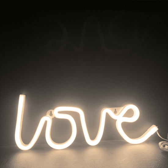 LOVE, 118 NEON LED ΛΑΜΠΑΚΙΑ ΜΕ ΜΠΑΤΑΡΙΑ (3xAA)/USB, WW, IP20, 35.5x2x13cm LOVE, 118 NEON LED ΛΑΜΠΑΚΙΑ ΜΕ ΜΠΑΤΑΡΙΑ (3xAA)/USB, WW, IP20, 35.5x2x13cm