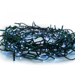 ^ 100 LED ΛΑΜΠ ΣΕ ΣΕΙΡΑ 5cm ΜΠΛΕ ΑΝΤΑΠΤ 31VDC & ΕΠΕΚΤ MAX 6ΣΕΤ IP44 5m ΠΡΑΣ ΚΑΛΩΔ