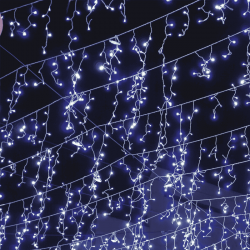 ^ 144LED ΛΑΜΠ ΒΡΟΧΗ 5-7-5-7 24ΣΕΙΡΕΣ ΨΥΧΡΟ ΛΕΥΚΟ ΑΝΤΑΠΤ 31VDC ΕΠΕΚΤ ΜΑΧ 4ΣΕΤ&8 ΠΡΟΓΡΑΜ IP44 300x6