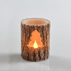 ^ "XMAS TREE WAX CANDLE", 1 LED ΛΑΜΠ. ΜΠΑΤ. (3xAAA), WW,IP20, φ7.5x10cm ^ "XMAS TREE WAX CANDLE", 1 LED ΛΑΜΠ. ΜΠΑΤ. (3xAAA), WW,IP20, φ7.5x10cm