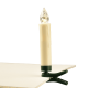 ^ "10 WHITE MINI CLIPS CANDLES", 10*1  LED ΛΑΜΠ. ΜΠΑΤ. (10*AAA), IR CONTROL., WW,IP20, φ1.5X10.5cm