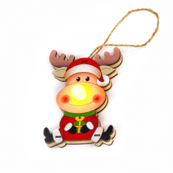 "ΞΥΛΙΝΟ ΚΡΕΜΑΣΤΟ ΕΛΑΦΑΚΙ", 1 LED, ΜΠΑΤ. (1xCR2032), WW,IP20, 7x2.3x10cm "ΞΥΛΙΝΟ ΚΡΕΜΑΣΤΟ ΕΛΑΦΑΚΙ", 1 LED, ΜΠΑΤ. (1xCR2032), WW,IP20, 7x2.3x10cm