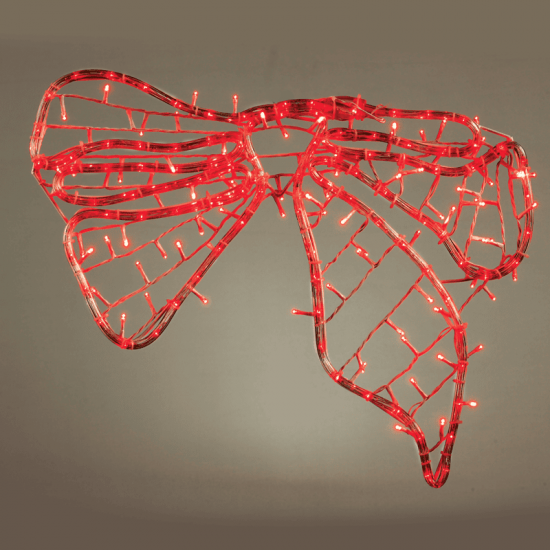 ^ "BOW" 96 LED ΣΧΕΔΙΟ 4m ΜΟΝΟΚΑΝΑΛ ΦΩΤΟΣΩΛ & 96 LED ΛΑΜΠΑΚ ΣΕΙΡΑ ANTAΠΤ 36VDC RED IP44 60x45cm