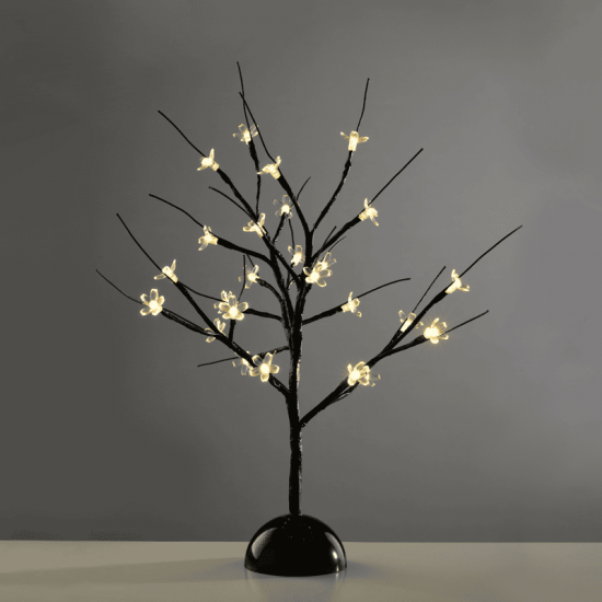 ^ "TABLE TREE" 25 LED ΣΧΕΔΙΟ ΛΑΜΠΑΚ ΜΕ ΜΠΑΤΑΡΙΑ 3xAA ΘΕΡΜΟ ΛΕΥΚΟ IP20 10x10x45cm