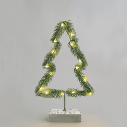 ^ "TREE TABLE LIGHTS" 15 MINI LED WW Λ/ΚΙΑ ΜΠ/ΡΙΕΣ (2AA) IP20 H40CM