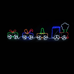 ^ "TRAIN" 312 LED 13m ΜΟΝΟΚ. ΦΩΤ., ΠΟΛΥΧΡΩΜ., ΣΤΑΘΕΡ., IP44, 200Χ51CM, 1.5m ΚΑΛ.