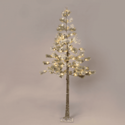 ^ "SNOW PINE TREE" 128 WW LED ΛΑΜΠΑΚ.ΑΝΤΑΠΤ.(24VDC) IP44 26X26X240CM 3M KΑΦΕ ΚΑΛ. ΤΡΟΦ.