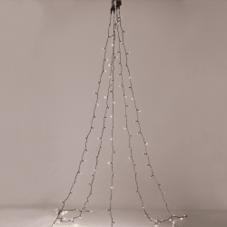 ^ 350 LED ΧΤΑΠΟΔΙ ΛΑΜΠ., WW,ΑΝΤΑΠΤ.(31VDC), ΕΠΕΚΤ (10 ΟΥΡΕΣ) IP44, 10*350cm, ΠΡΑΣΙΝΟ ΚΑΛ.