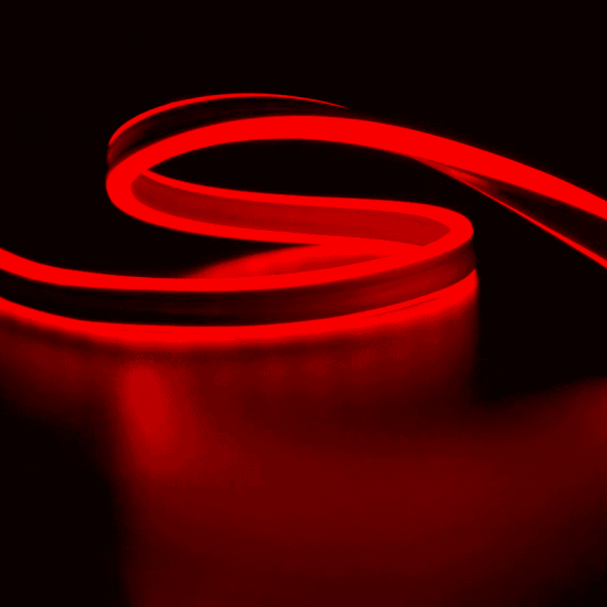 100LED/M ΦΩΤΟΣΩΛΗΝΑΣ ΝΕΟΝ ΚΟΚΚΙΝΟ ΣΤΑΘΕΡΟ ΔΙΠΛΗ ΠΛΕΥΡΑ IP44 1.5m ΚΑΛΩΔ ΜΕ ΦΙΣ,ΣΥΝΔΕΣΜΟΥΣ ΚΑΙ ΤΑΠΕΣ
