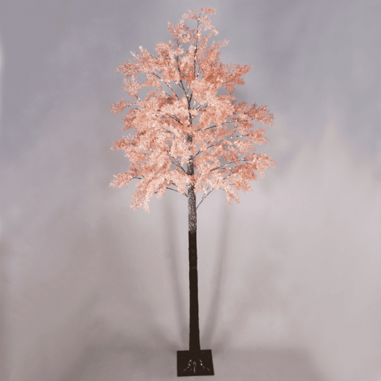 ^ “SNOW FLOWER TREE” 160 WW LED ΛΑΜΠΑΚ. ΑΝΤΑΠΤ. (4,5V) IP44 ΥΨΟΣ 240CM ΒΑΣΗ 26x26CM 3M ΚΑΛΩΔ ΤΡΟΦ.