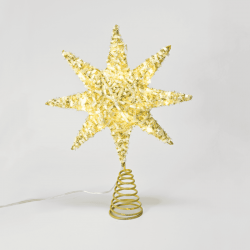 ^ "GOLD TINSEL THREAD STAR 1" 20 MINI WW LED ΛΑΜΠ. ΜΠΑΤ. 3ΧΑΑ,IP20 28x5x20cm ^ "GOLD TINSEL THREAD STAR 1" 20 MINI WW LED ΛΑΜΠ. ΜΠΑΤ. 3ΧΑΑ,IP20 28x5x20cm