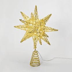 ^ "GOLD TINSEL THREAD STAR 2" 20 MINI WW LED ΛΑΜΠ. ΜΠΑΤ. 3ΧΑΑ,IP20 28x5x20cm ^ "GOLD TINSEL THREAD STAR 2" 20 MINI WW LED ΛΑΜΠ. ΜΠΑΤ. 3ΧΑΑ,IP20 28x5x20cm