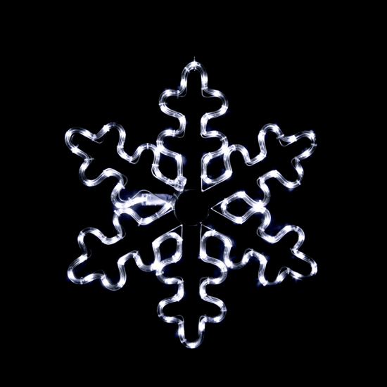 "SNOWFLAKE" 96 LED ΣΧΕΔΙΟ 4m ΜΟΝΟΚΑΝΑΛ ΦΩΤΟΣΩΛ ΨΥΧΡΟ ΛΕΥΚΟ ΜΗΧΑΝΙΣΜΟ FLASH IP44 56cm 1.5m ΚΑΛΩΔ
