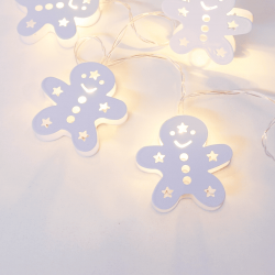 "METAL STRING LIGHTS" ΜΠΙΣΚΟΤΟ 10 LED ΛΑΜΠΑΚ ΣΕΙΡΑ ΜΠΑΤΑΡ(2xΑΑ) ΘΕΡΜΟ ΛΕΥΚΟ IP20 135+30cm ΔΙΑΦΑΝ ΚΑΛ