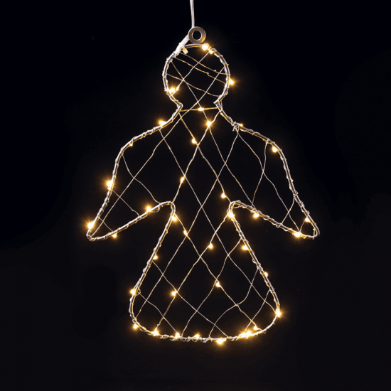 ^ "1D Copper Wire Metal Motifs"  ΑΓΓΕΛΟΣ 40 ΜINI LED ΛΑΜΠΑΚ ΜΕ ΚΑΛΩΔΧΑΛΚΟΥ &ΑΝΤΑΠΤΡΟΡΑ(3V DC)ΘΕΡΜΟ