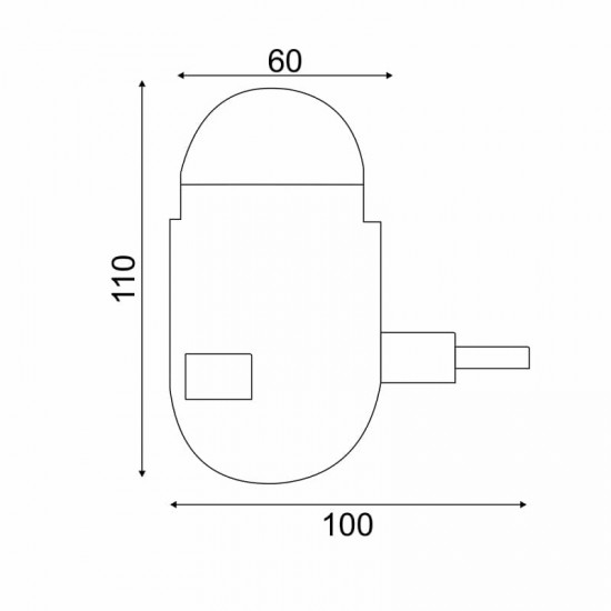 LED ΜΙΝΙ DISCO ΜΠΑΛΑ ΠΡΙΖΑΣ 3W RGB ΛΕΥΚΟ ΠΛΑΣΤΙΚΟ 230V IP20