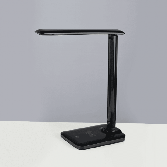 ΕΠΙΤΡΑΠΕΖΙΟ Φ/Σ LED 5W ΜΑΥΡΟ CCT 320LM+TOUCH SWITCH+WIRELESS/USB CHARGER FUTUR2 ΕΠΙΤΡΑΠΕΖΙΟ Φ/Σ LED 5W ΜΑΥΡΟ CCT 320LM+TOUCH SWITCH+WIRELESS/USB CHARGER FUTUR2