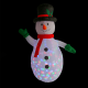 "INFLATABLE SNOWMAN" 1 LED ΛΑΜΠ.ΑΝΤΑΠ.(12V), RGB,  ΣΤΑΘ. IP44, Η180CM, 2M ΠΡΑΣ. ΚΑΛ. ΤΡΟΦ.