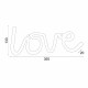 LOVE, 118 NEON LED ΛΑΜΠΑΚΙΑ ΜΕ ΜΠΑΤΑΡΙΑ (3xAA)/USB, WW, IP20, 35.5x2x13cm LOVE, 118 NEON LED ΛΑΜΠΑΚΙΑ ΜΕ ΜΠΑΤΑΡΙΑ (3xAA)/USB, WW, IP20, 35.5x2x13cm