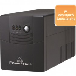 POWERTECH UPS Line Interactive PT-1500, 1500VA, 900W