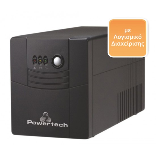 POWERTECH UPS Line Interactive PT-1500, 1500VA, 900W POWERTECH UPS Line Interactive PT-1500, 1500VA, 900W