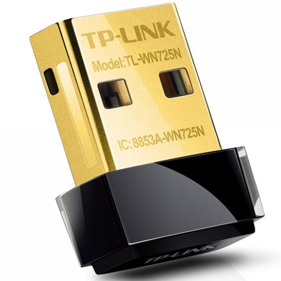 TP-LINK Ασύρματο N Nano USB Adapter TL-WN725N, 150Mbps, Ver. 1.0 TP-LINK Ασύρματο N Nano USB Adapter TL-WN725N, 150Mbps, Ver. 1.0