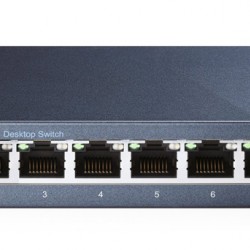 TP-LINK Desktop Switch TL-SG108 8 Θυρών, 10/100/1000Mbps, Ver. 6.0