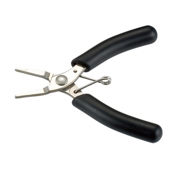 SPROTEK Μυτοτσίμπιδο ST-P217, Mini, 4", Πλατύ, Μαύρο