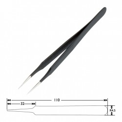 SPROTEK ESD αντιστατική τσιμπίδα ST-T510, 110mm, ίσια, λεπτή SPROTEK ESD αντιστατική τσιμπίδα ST-T510, 110mm, ίσια, λεπτή