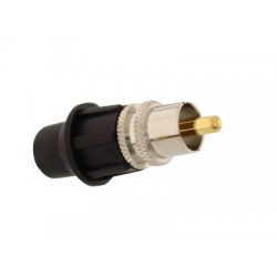 TELECOM RCA male universal connector, με καπάκι, 5τμχ TELECOM RCA male universal connector, με καπάκι, 5τμχ