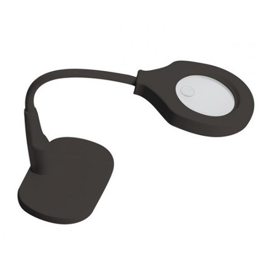 BEST Μεγεθυντικός Φακός BST-9145T, με λάμπα LED, ρυθμιζόμενος, Μαύρος