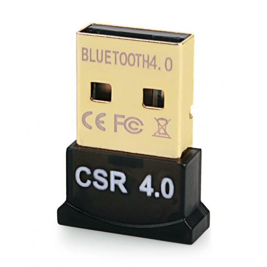 Bluetooth V4.0 & EDR USB Δέκτης, Plug & Play, CSR chip, 20m εμβέλεια max
