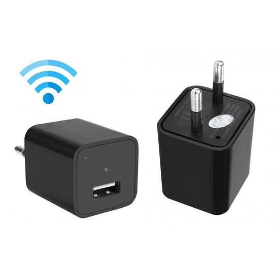Φορτιστής Κινητού με κρυφή κάμερα Full HD, USB, WiFi Φορτιστής Κινητού με κρυφή κάμερα Full HD, USB, WiFi