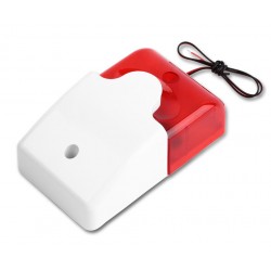 Σειρήνα πανικού Piezzo εσωτερικού χώρου HS-157, 12V, Red Σειρήνα πανικού Piezzo εσωτερικού χώρου HS-157, 12V, Red