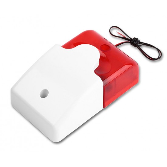 Σειρήνα πανικού Piezzo εσωτερικού χώρου HS-157, 12V, Red Σειρήνα πανικού Piezzo εσωτερικού χώρου HS-157, 12V, Red