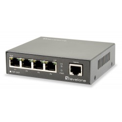 LEVELONE Ethernet PoE switch FEP-0531, 5-port 10/100Mbps, 60W, Ver. 1