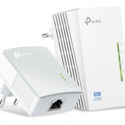 TP-LINK Wi-Fi AV600 Powerline Extender Kit TL-WPA4220, 300Mbps, Ver. 4.0