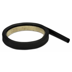 DELOCK Θερμοσυστελλόμενο μονωτικό για καλώδια 20666, 2mx8mm, 4:1 μαύρο