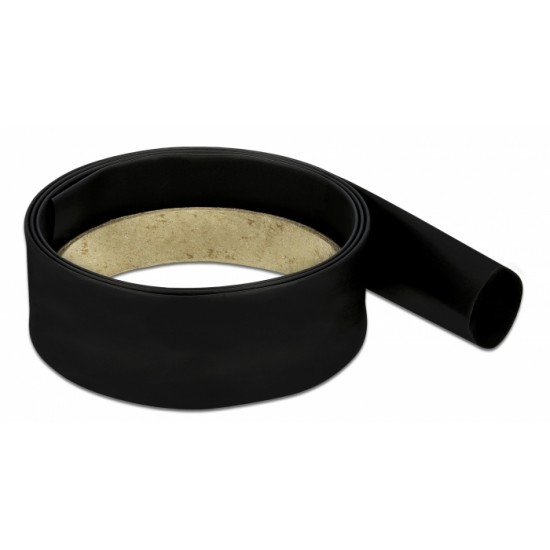 DELOCK Θερμοσυστελλόμενο μονωτικό για καλώδια 20662, 1mx19.1mm, 4:1