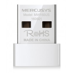 MERCUSYS Wireless Nano USB Adapter MW150US, 150Mbps, Ver. 2