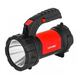 VIPOW φακός και λάμπα με χειρολαβή URZ0912, 3W 120 lumen, 2000mAh