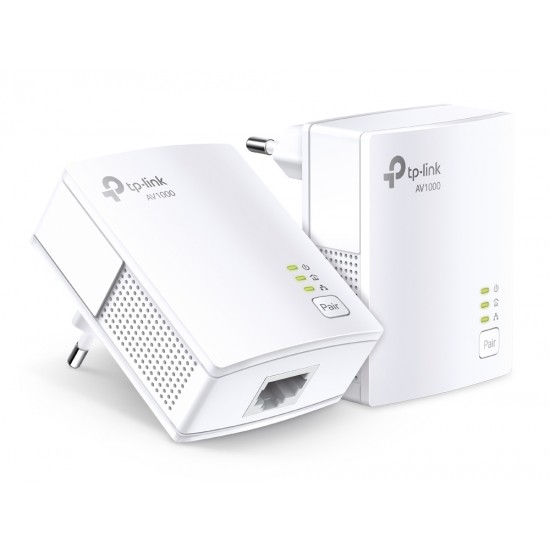 TP-LINK Powerline Starter Kit TL-PA7017, AV1000 Gigabit, Ver. 4.0 TP-LINK Powerline Starter Kit TL-PA7017, AV1000 Gigabit, Ver. 4.0