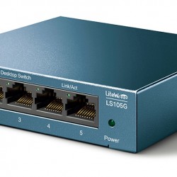TP-LINK Desktop Switch LS105G, 5-port 10/100/1000Mbps, Ver. 1.0