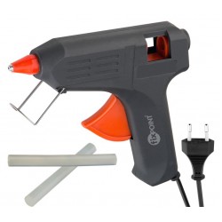 GOOBAY θερμικό πιστόλι σιλικόνης 59176, 40W, 12mm, μαύρο