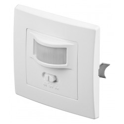 GOOBAY αισθητήρας κίνησης 96005, εσωτερική χρήση, 160°, 9m, IP20, λευκό