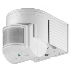 GOOBAY ανιχνευτής κίνησης 95175, εξωτερική χρήση, IP44, 180°, 12m, λευκό