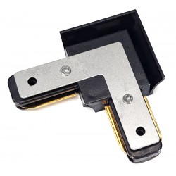 LIPER προέκταση ράγας LPTRL-SC, γωνιακή 90°, μαύρη LIPER προέκταση ράγας LPTRL-SC, γωνιακή 90°, μαύρη