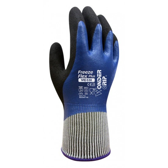 WONDER GRIP γάντια εργασίας Freeze Flex Plus, έως -20°C, 9/L, μπλε